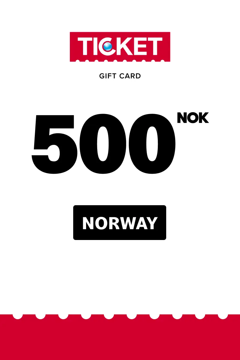Ticket 500 NOK Gift Card (Norway) - Digital Key