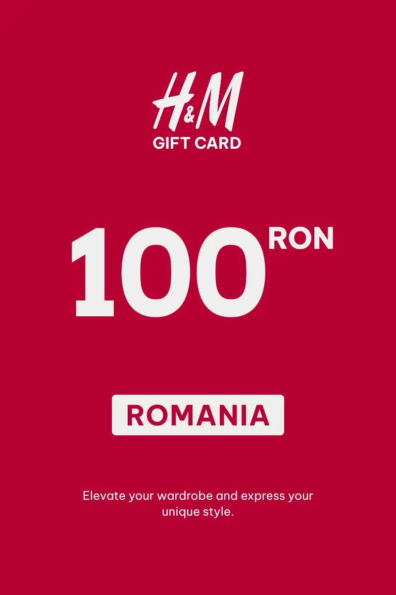HandM 100 RON Gift Card (Romania) - Digital Key