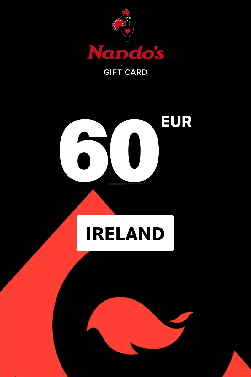 Nando's 60 EUR Gift Card (Ireland) - Digital Key