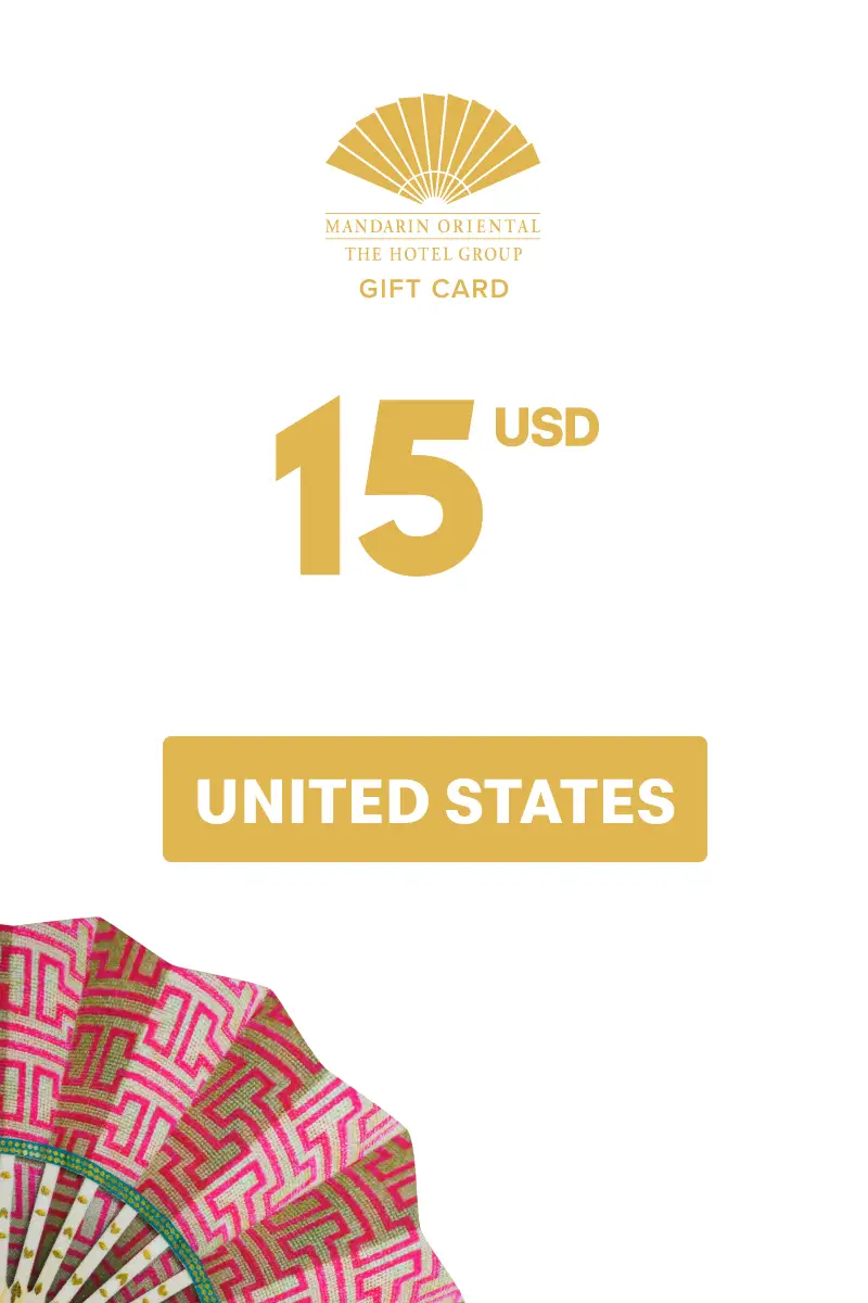 Mandarin Oriental Hotel Group 15 USD Gift Card (United States) - Digital Key