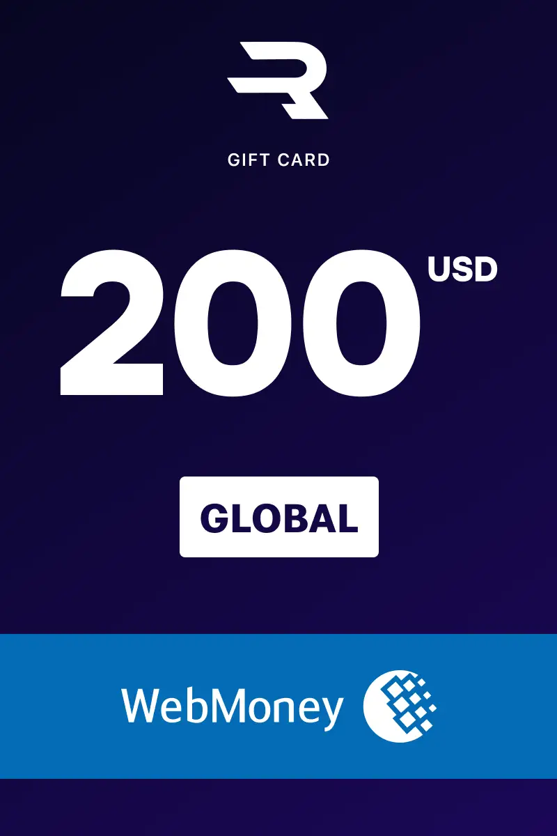 Rewarble WebMoney 200 USD Gift Card (Global) - Rewarble - Digital Key