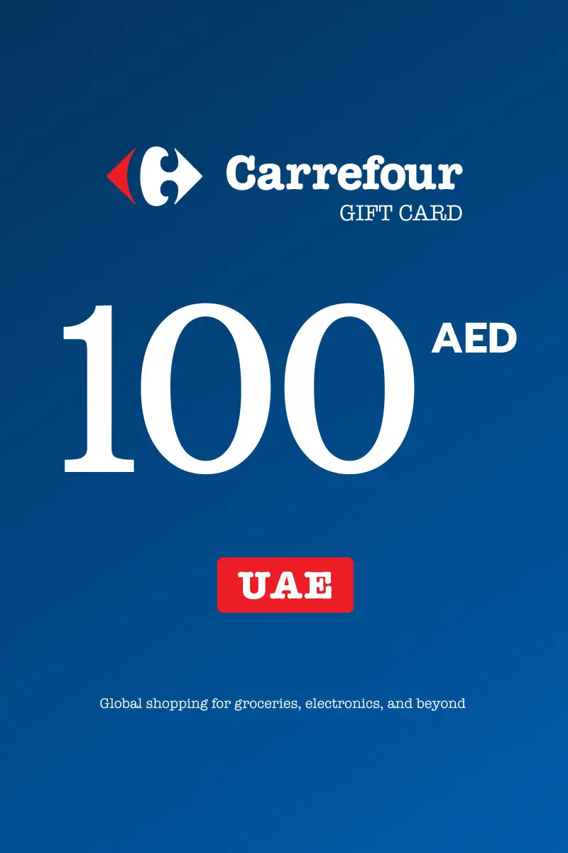 Carrefour 100 AED Gift Card (United Arab Emirates) - Digital Key