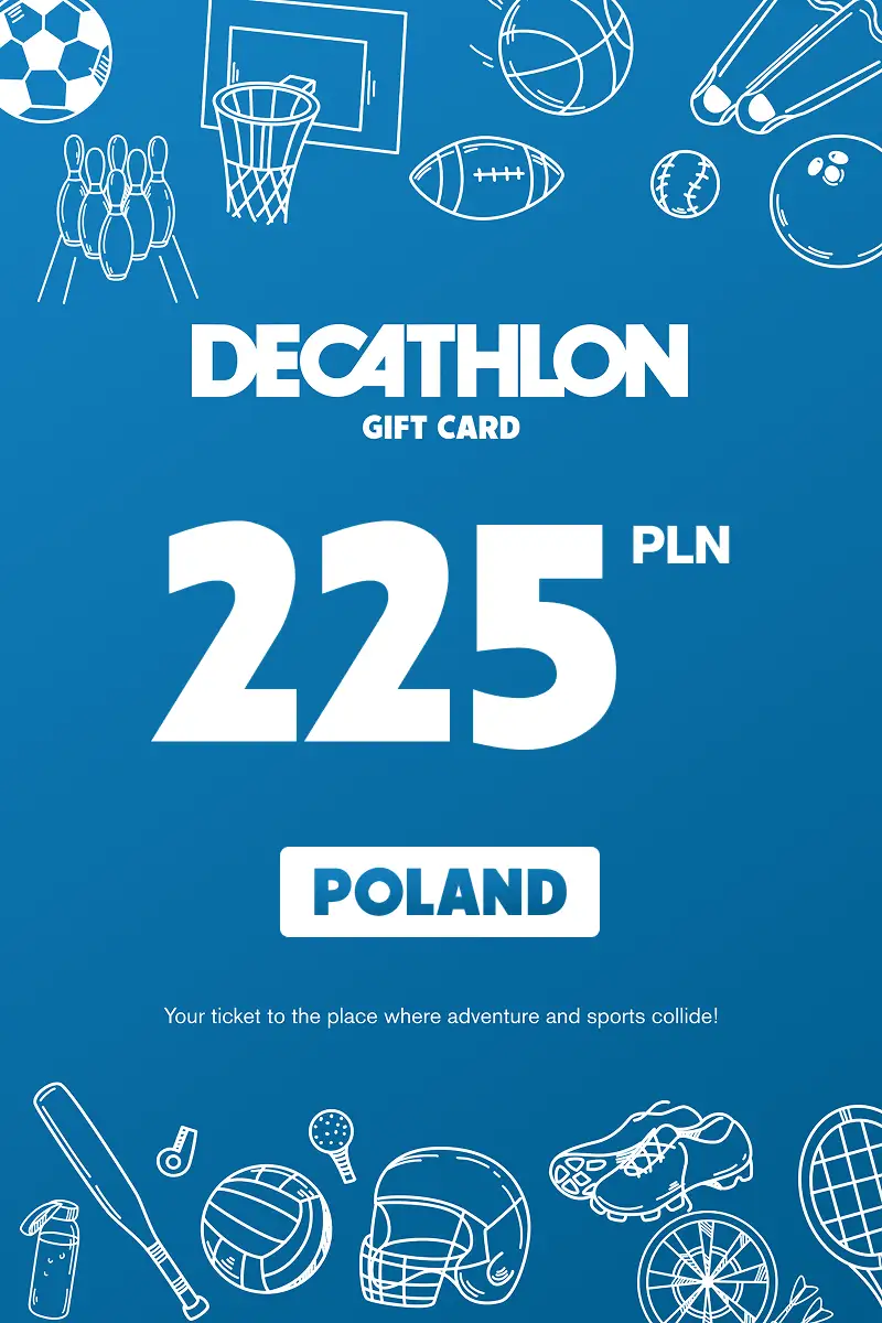 Decathlon 225 PLN Gift Card (Poland) - Digital Key