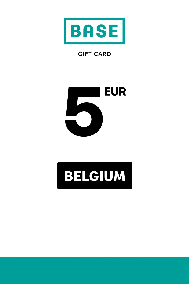 Base 5 EUR Gift Card (Belgium) - Digital Key