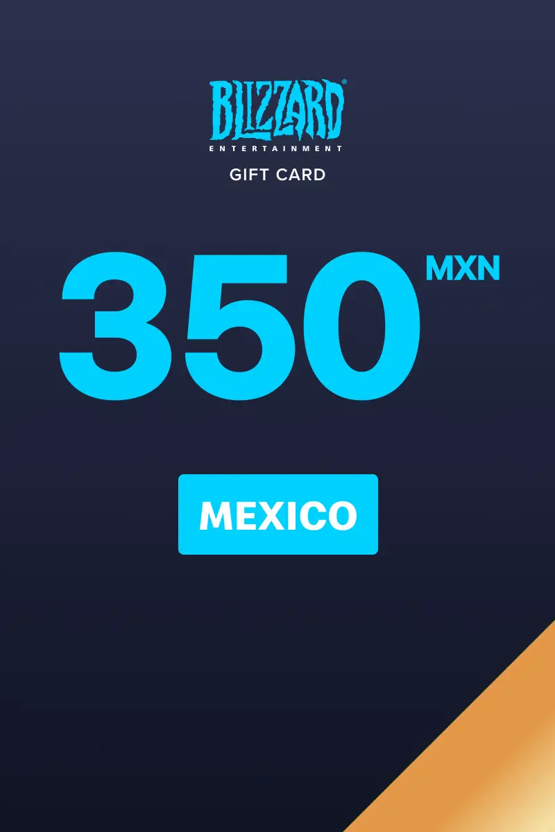 Buy Blizzard 350 MXN Gift Card (Mexico) Digital Key