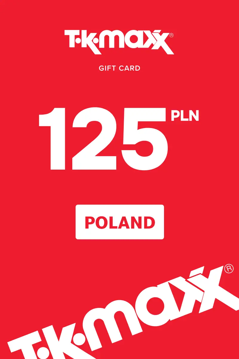 TK Maxx 125 PLN Gift Card (Poland) - Digital Key