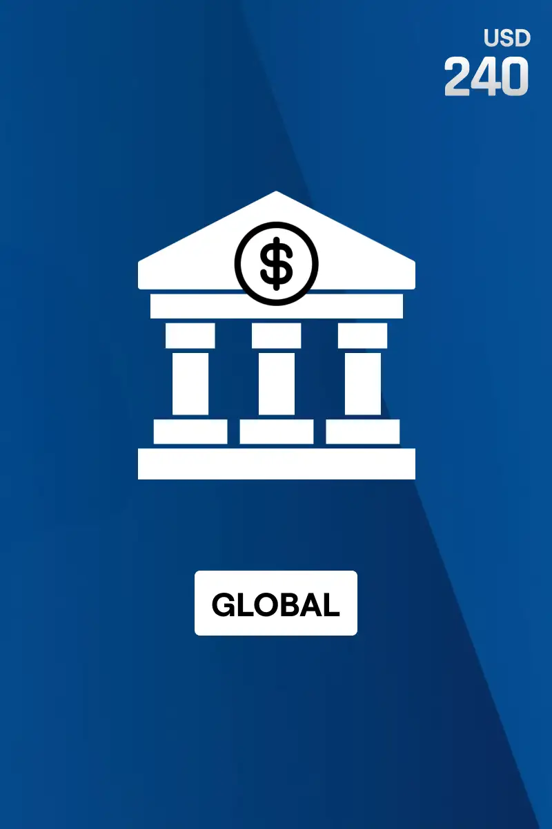 Rewarble Bank Transfer 240 USD Gift Card (Global) - Rewarble - Digital Key