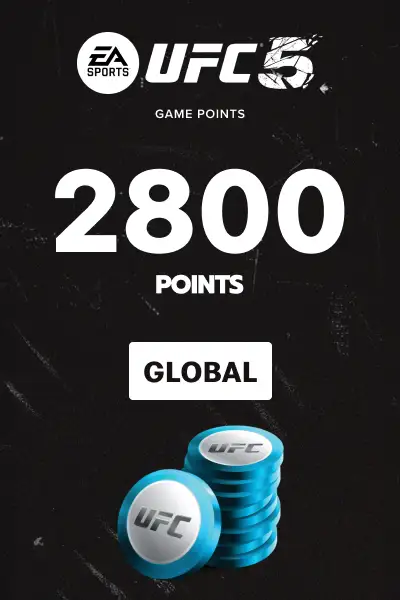 UFC 5 2800 Points (Global) (Xbox Series X|S) - Xbox Live - Digital Key