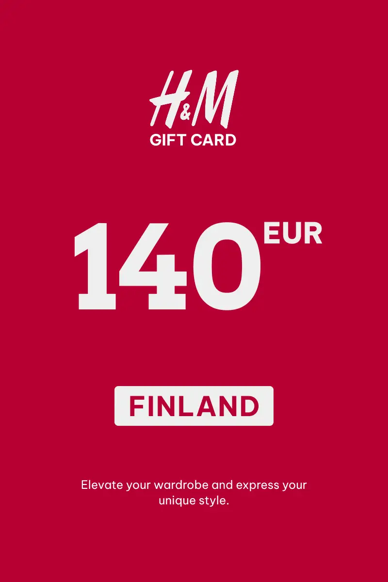 HandM 140 EUR Gift Card (Finland) - Digital Key