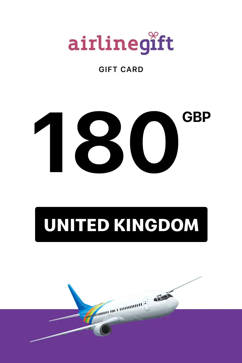 Airline Gift 180 GBP Gift Card (United Kingdom) - Digital Key