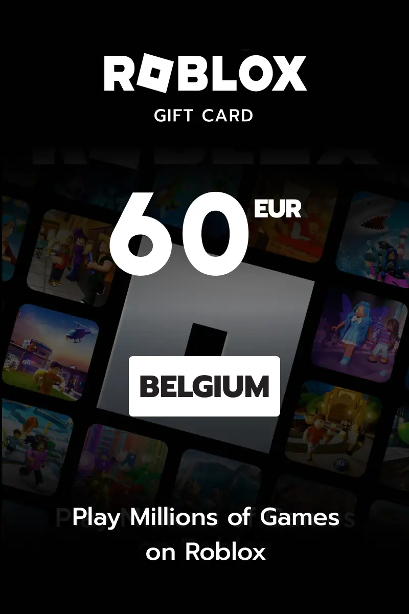 Roblox 60 EUR Gift Card (Belgium) - Digital Key