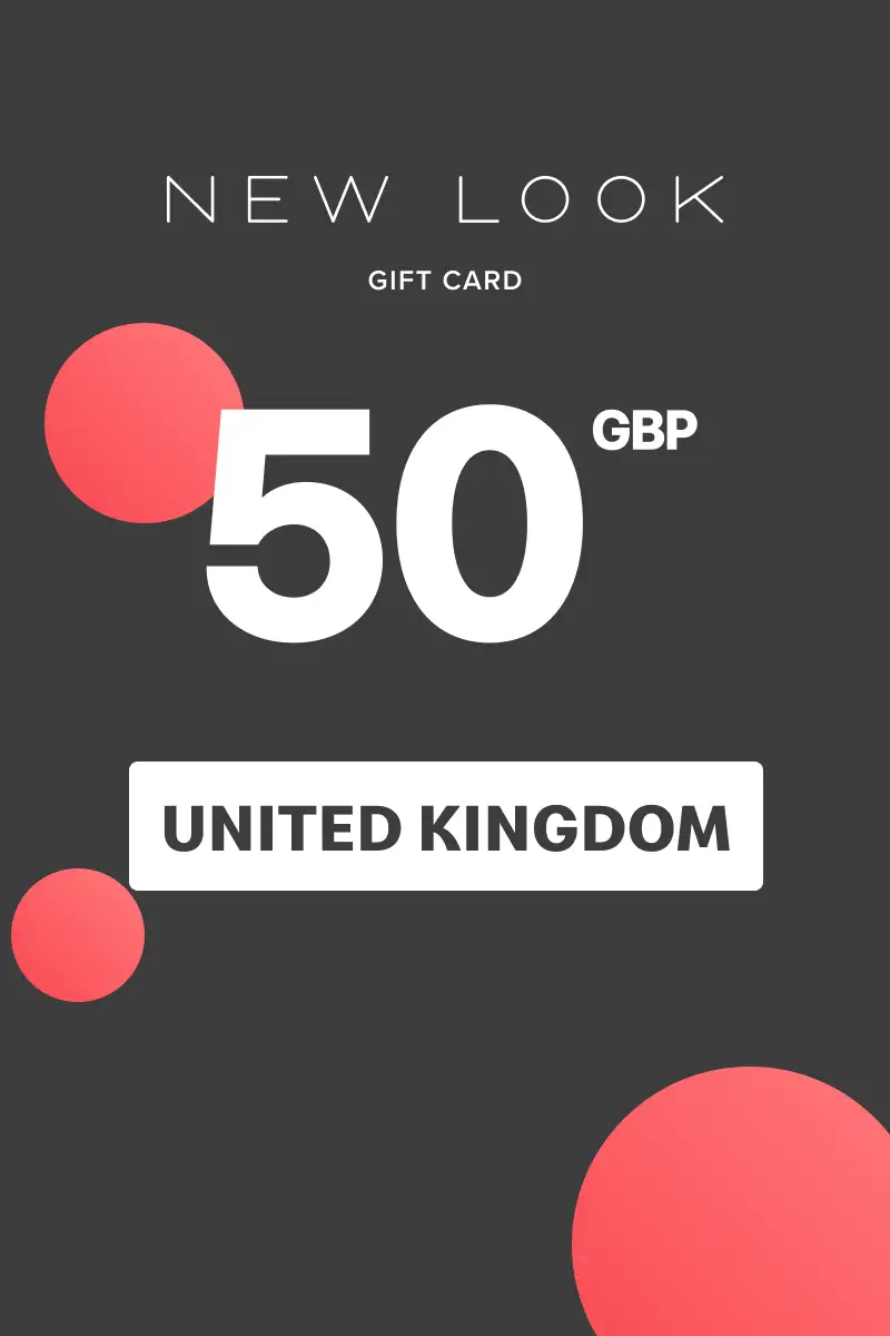 New Look 50 GBP Gift Card (United Kingdom) - Digital Key