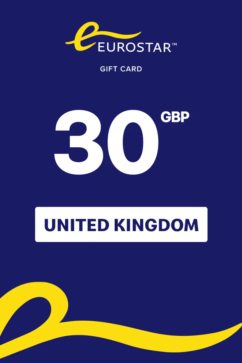 Eurostar 30 GBP Gift Card (United Kingdom) - Digital Key
