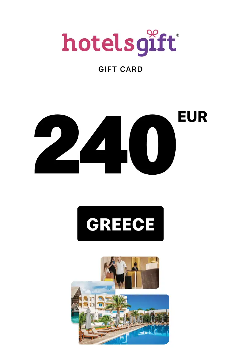 Hotels Gift 240 EUR Gift Card (Greece) - Digital Key