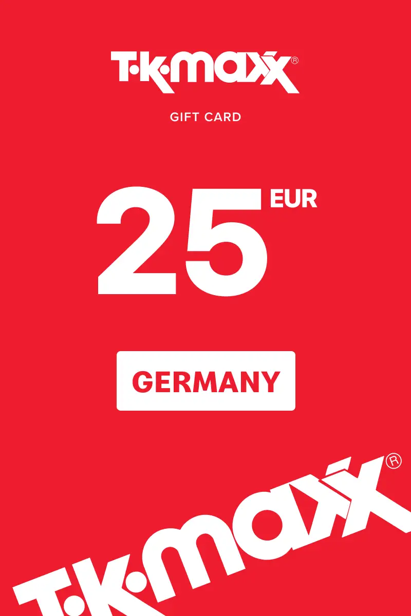 TK Maxx 25 EUR Gift Card (Germany) - Digital Key