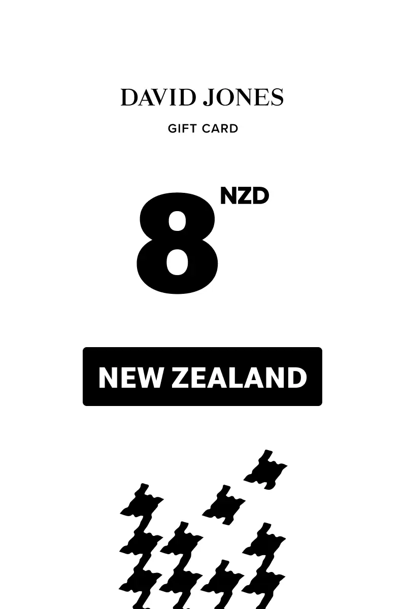 David Jones 8 NZD Gift Card (New Zealand) - Digital Key
