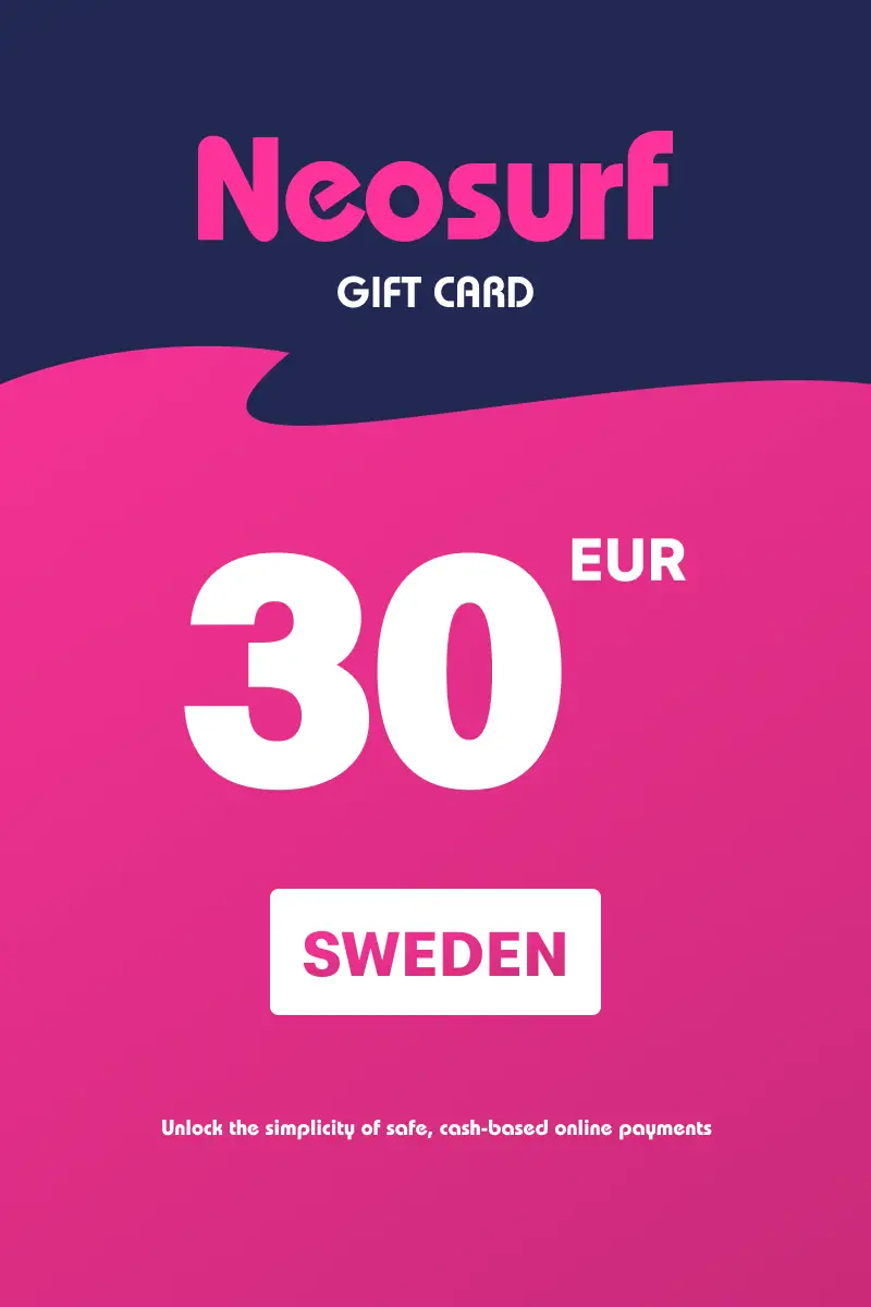 Neosurf 30 EUR Gift Card (Sweden) - Digital Key