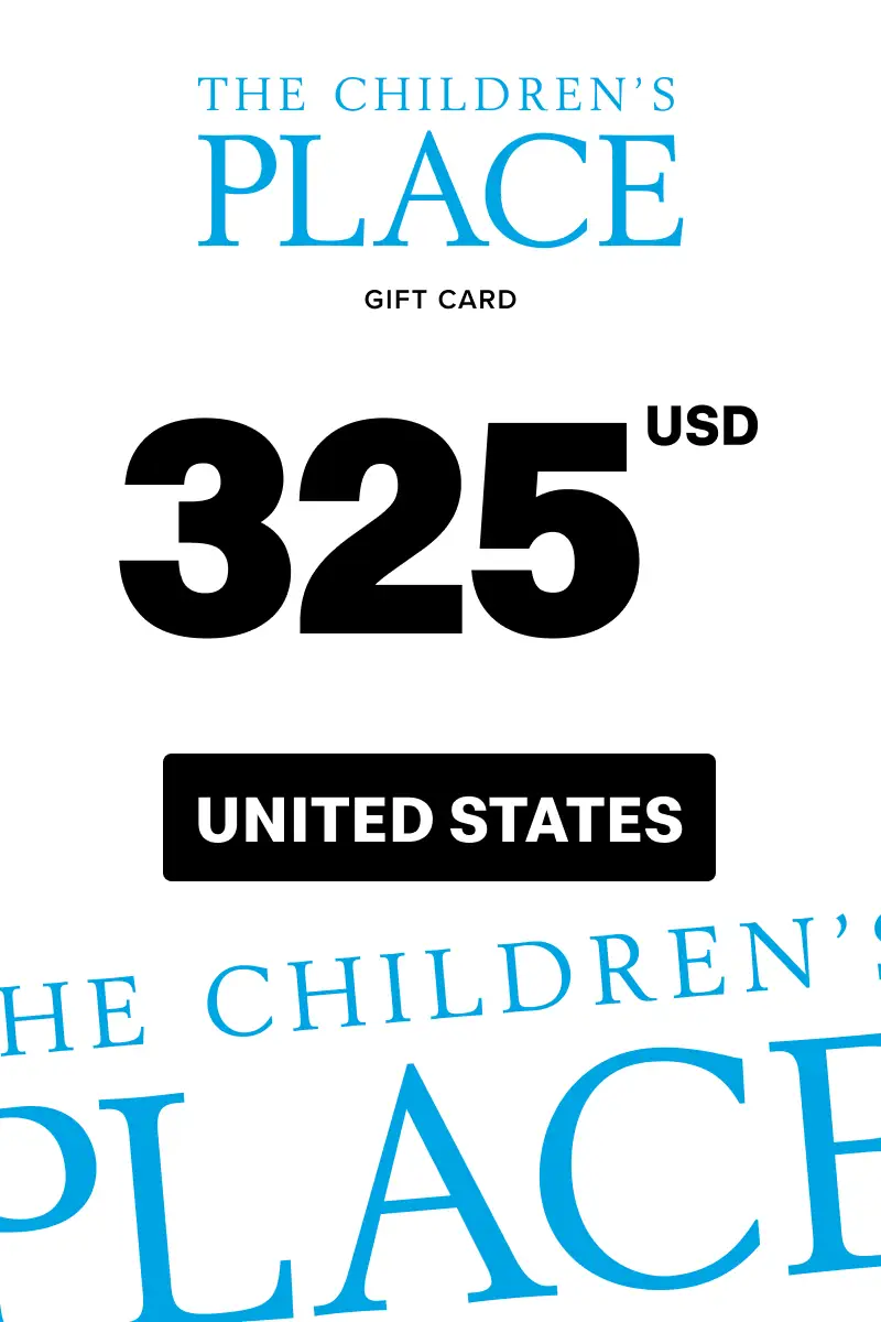 The Children's Place 325 USD Gift Card (United States) - Digital Key