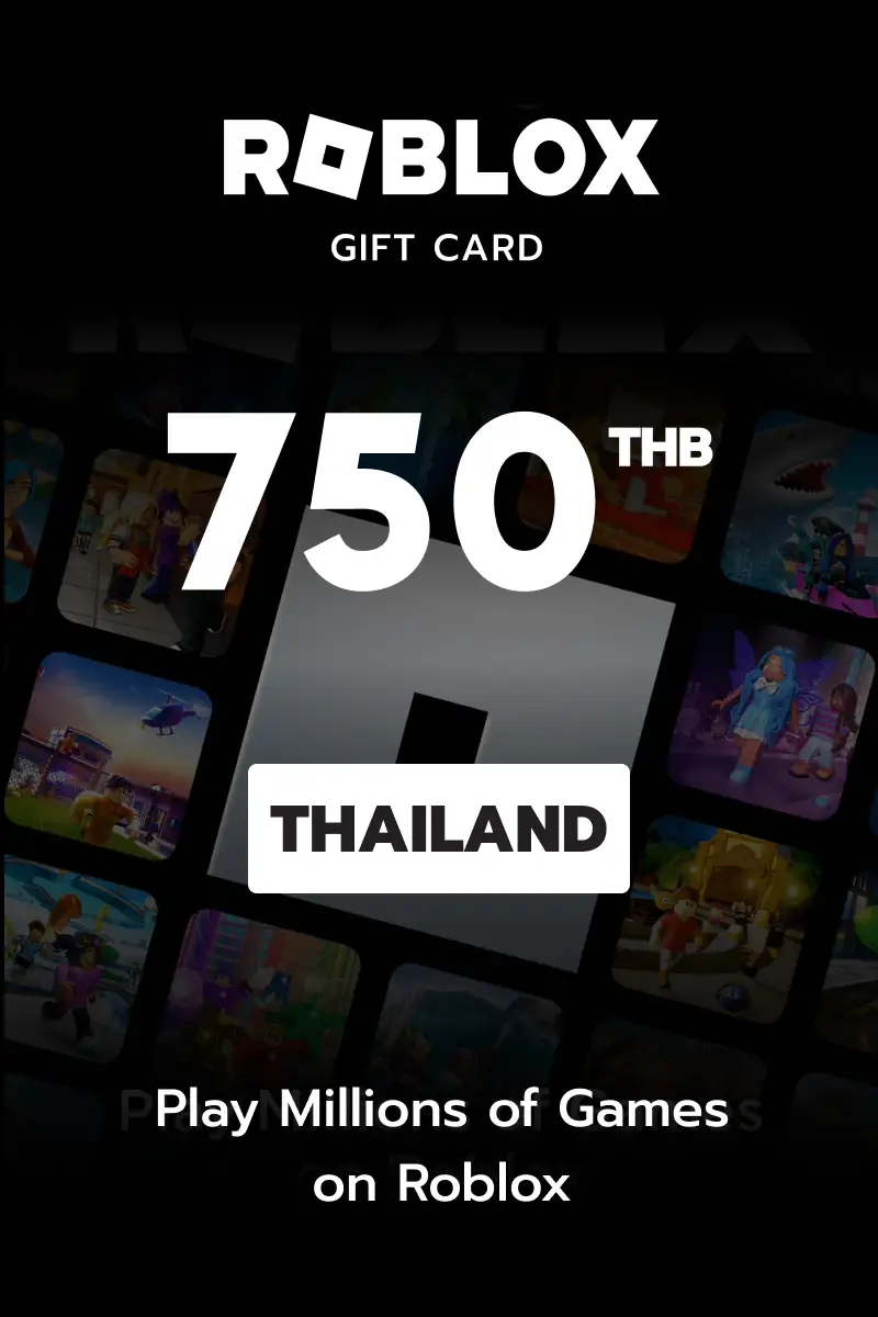 Roblox 750 THB Gift Card (Thailand) - Digital Key