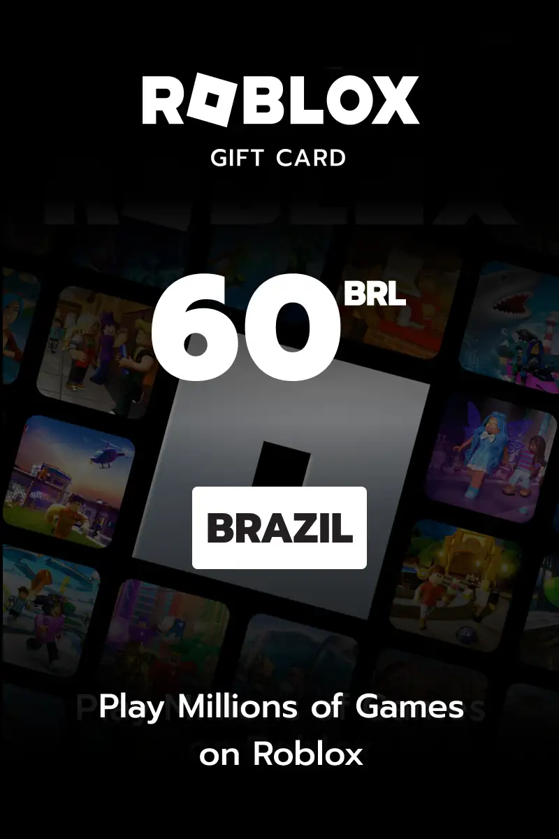 Roblox 60 BRL Gift Card (Brazil) - Digital Key