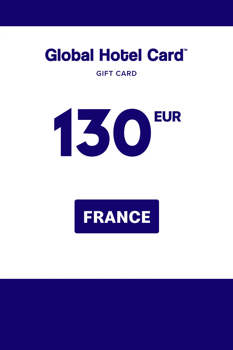 Global Hotel Card 130 EUR Gift Card (France) - Digital Key
