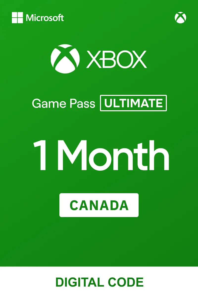 Xbox Game Pass Ultimate 1 Month (Canada) - Xbox Live - Digital Key