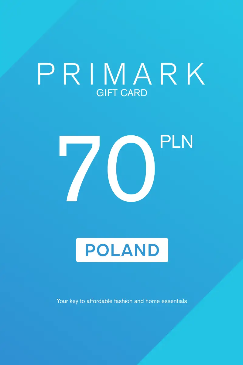 Primark 70 PLN Gift Card (Poland) - Digital Key
