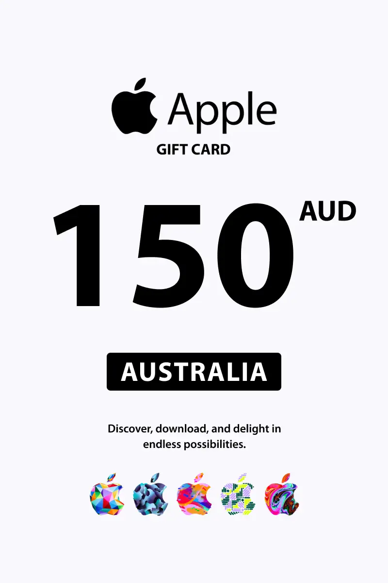 Apple 150 AUD Gift Card (Australia) - Digital Key