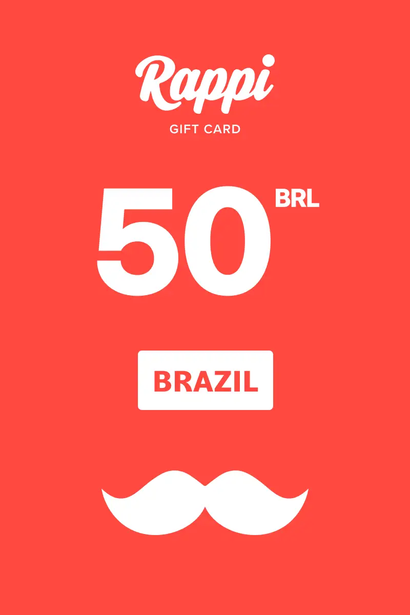 Rappi 50 BRL Gift Card (Brazil) - Digital Key