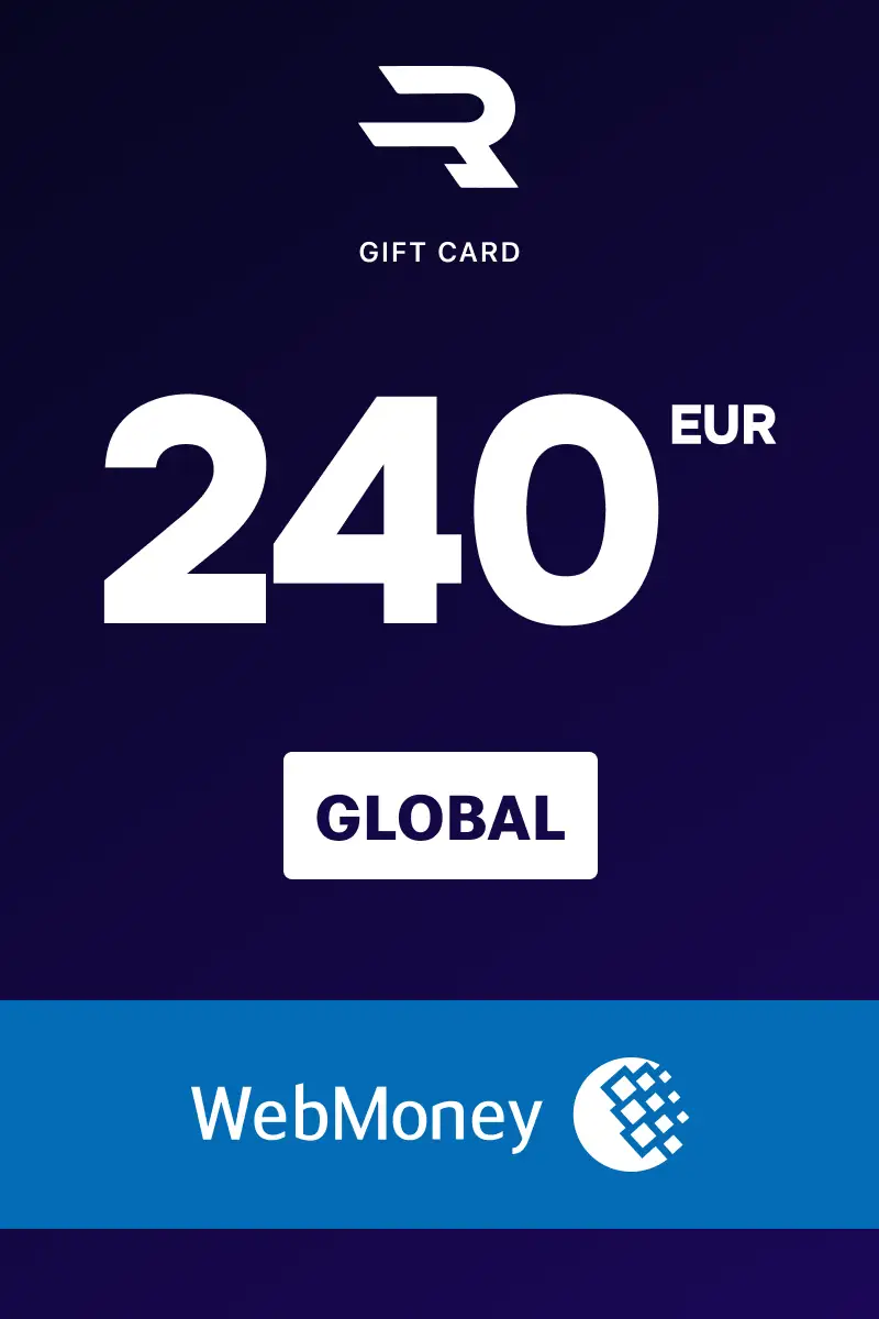 Rewarble WebMoney 240 EUR Gift Card (Global) - Rewarble - Digital Key