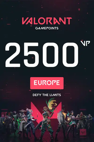 VALORANT 2500 Valorant Points (Europe) - Digital Key