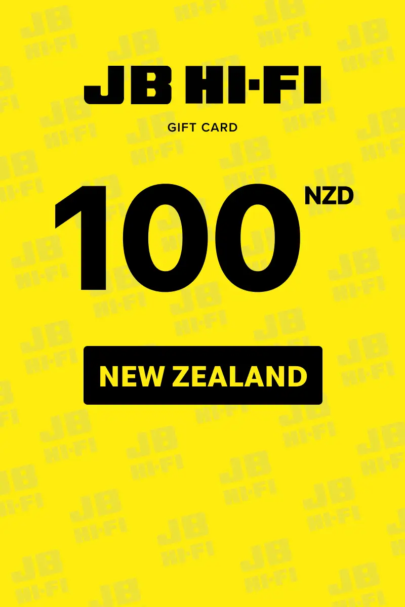JB HI-FI 100 NZD Gift Card (New Zealand) - Digital Key