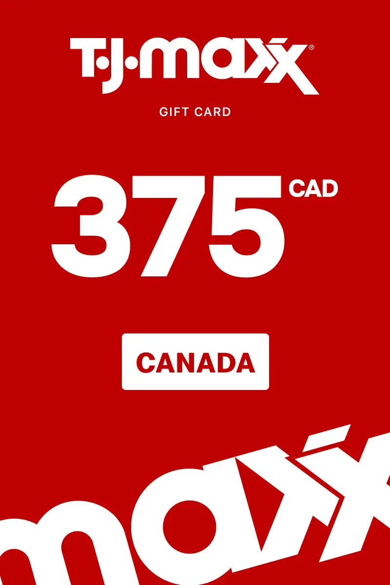 TJX 375 CAD Gift Card (Canada) - Digital Key