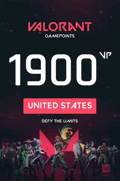 VALORANT 1900 Valorant Points (United States) - Digital Key