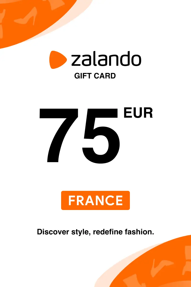 Zalando 75 EUR Gift Card (France) - Digital Key