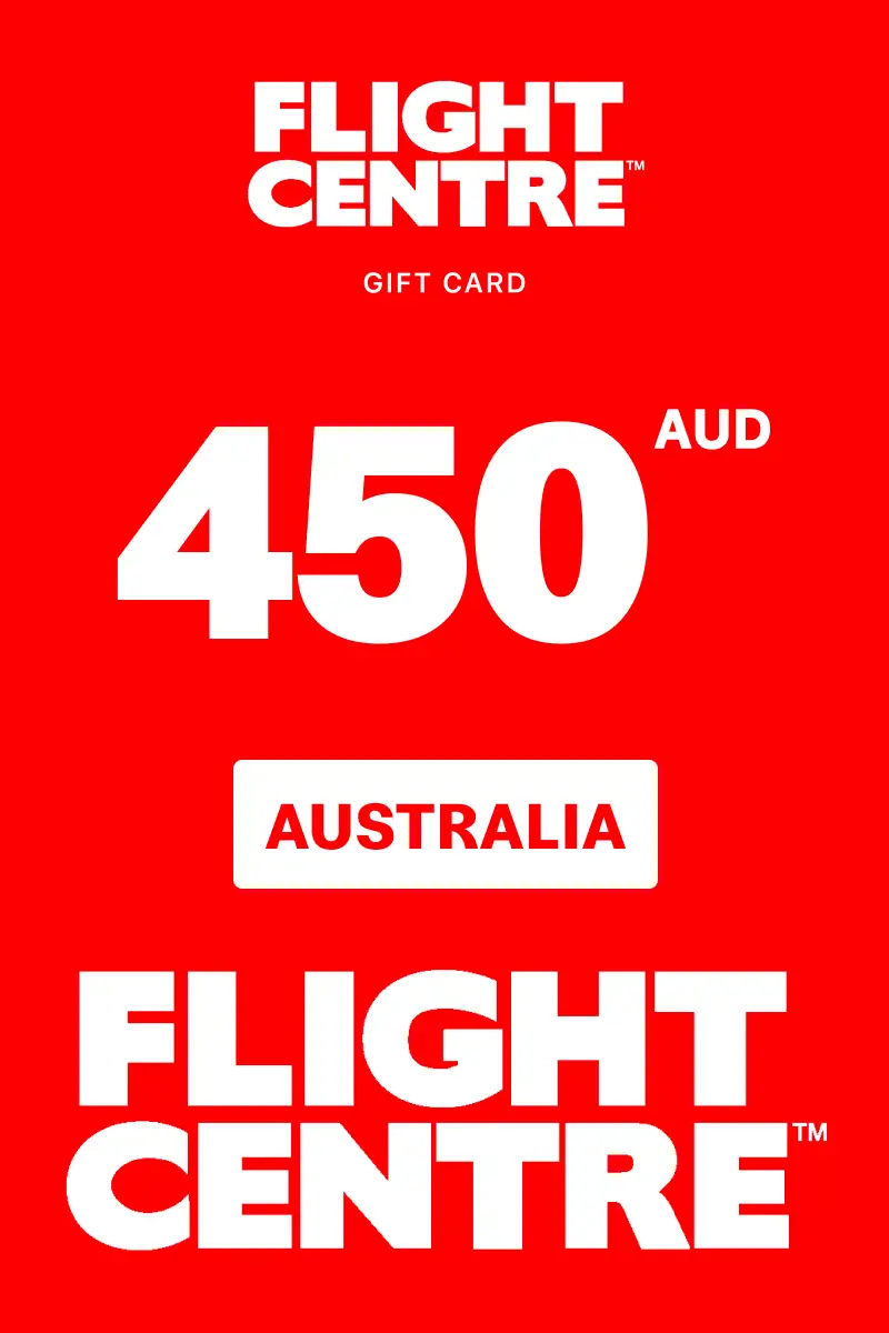 Flight Centre 450 AUD Gift Card (Australia) - Digital Key