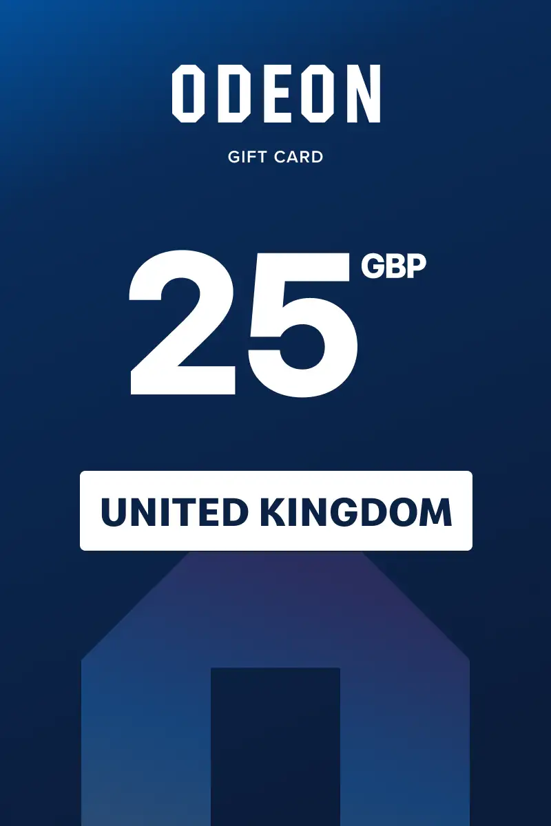 Odeon 25 GBP Gift Card (United Kingdom) - Digital Key