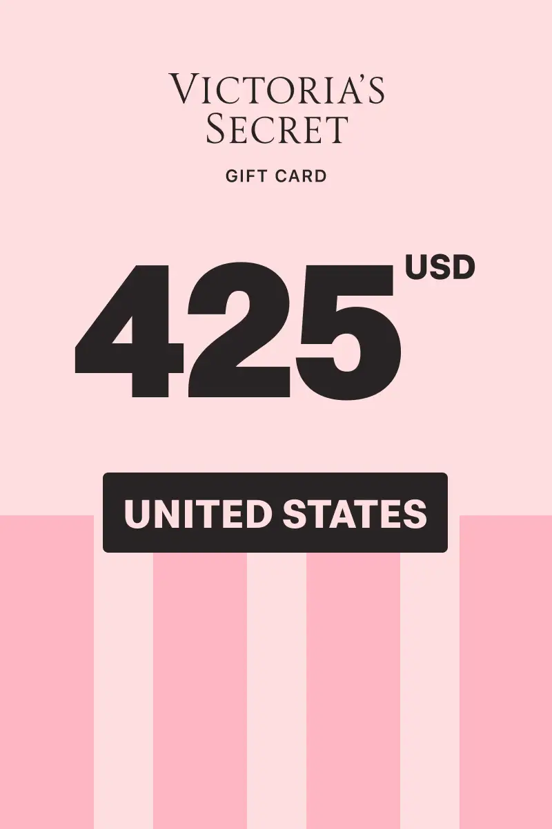 Victoria's Secret Pink 425 USD Gift Card (United States) - Digital Key
