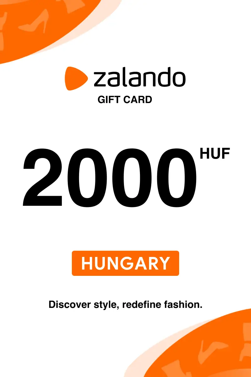 Zalando 2000 HUF Gift Card (Hungary) - Digital Key