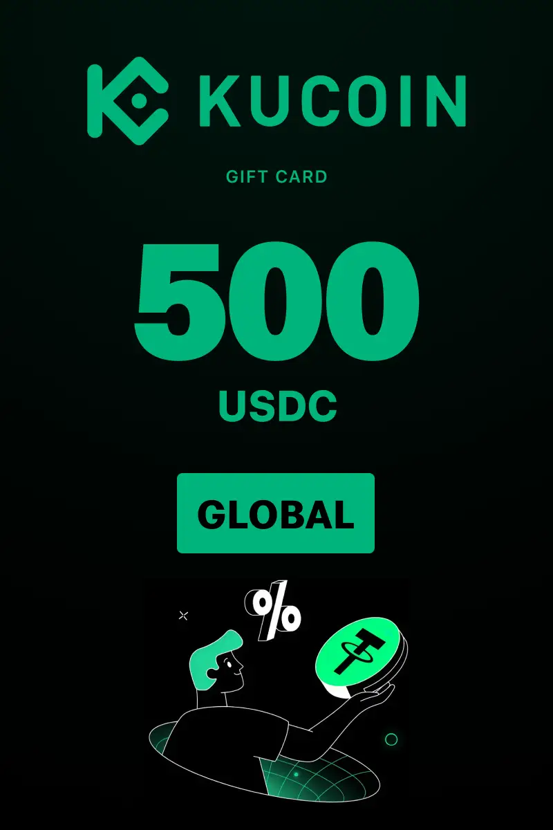 KuCoin Gift Card 500 USDC Gift Card (Global) - Digital Key