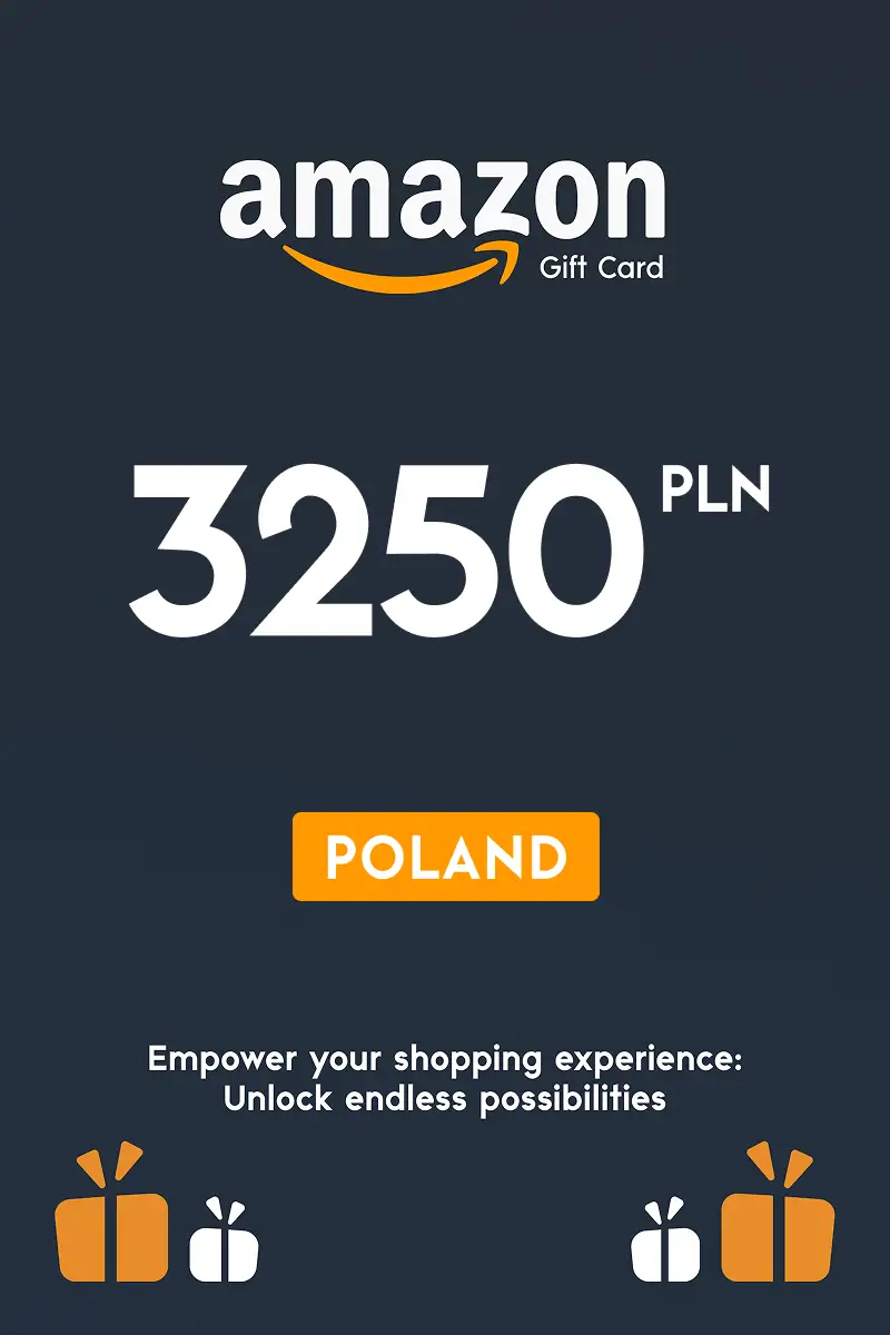 Amazon 3250 PLN Gift Card (Poland) - Digital Key