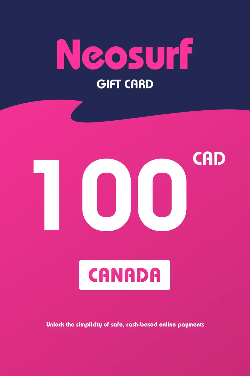 Neosurf 100 CAD Gift Card (Canada) - Digital Key