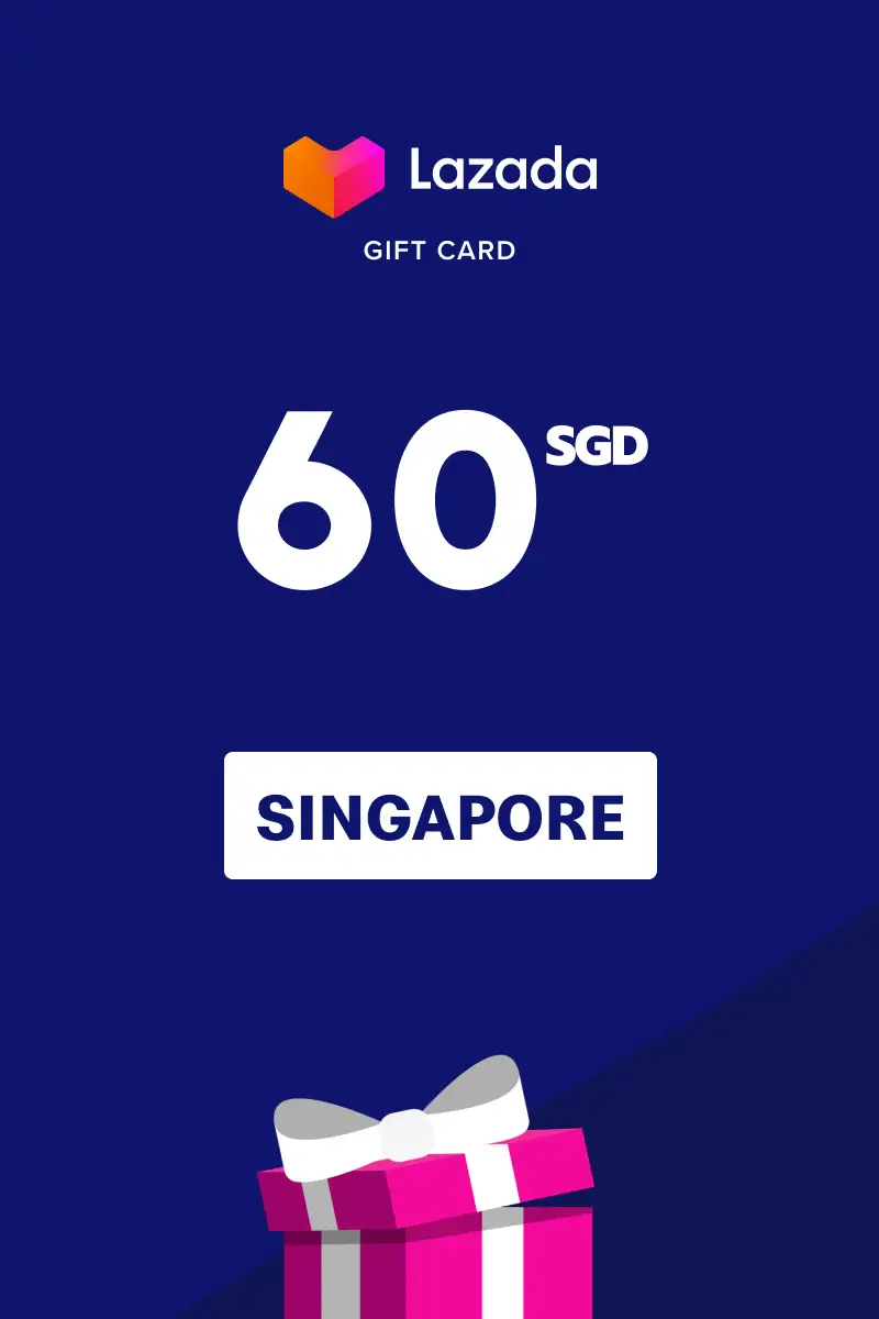 Lazada 60 SGD Gift Card (Singapore) - Digital Key