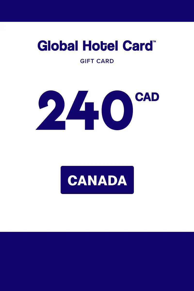 Global Hotel Card 240 CAD Gift Card (Canada) - Digital Key
