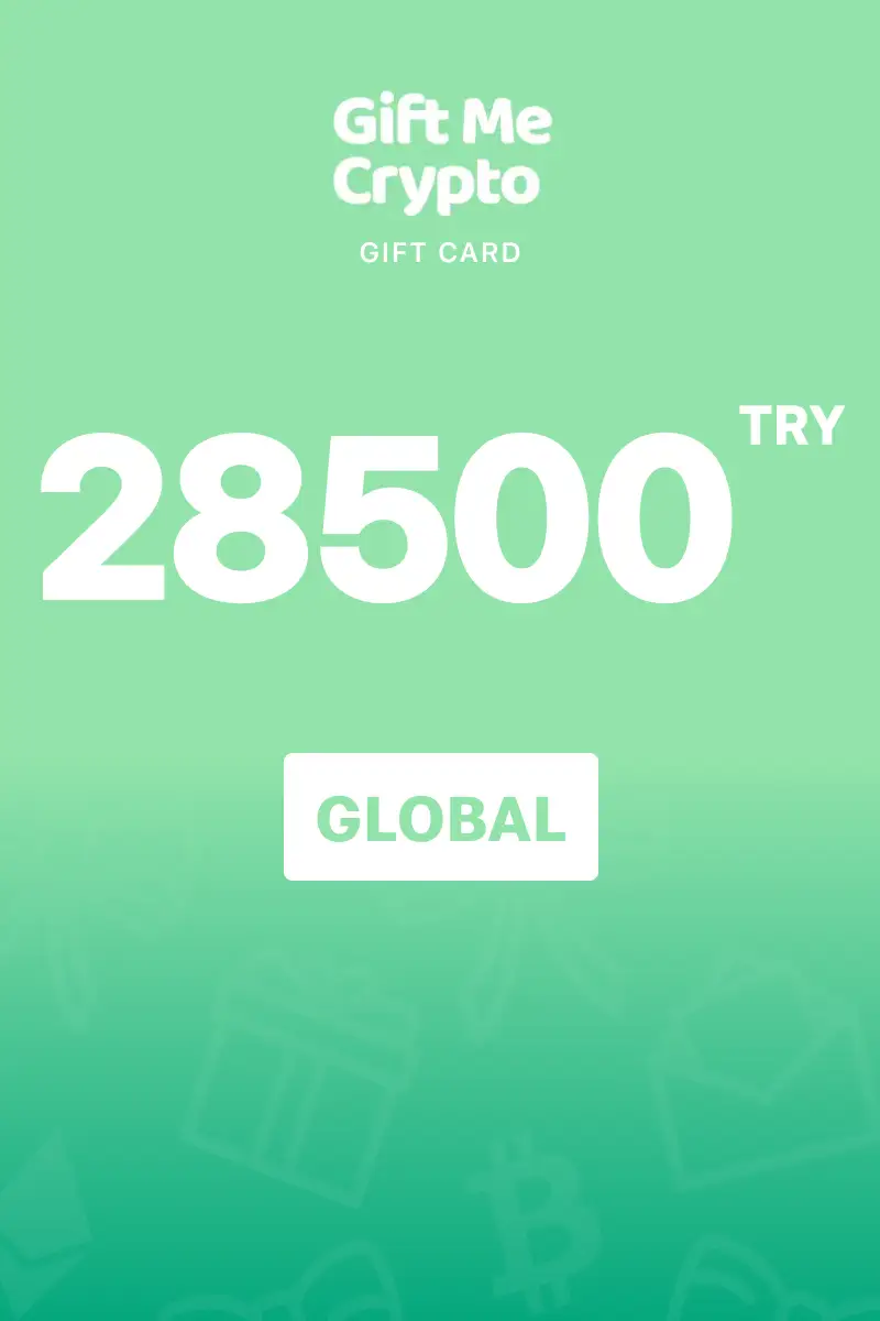 Gift Me Crypto 28500 TRY Gift Card (Global) - Digital Key
