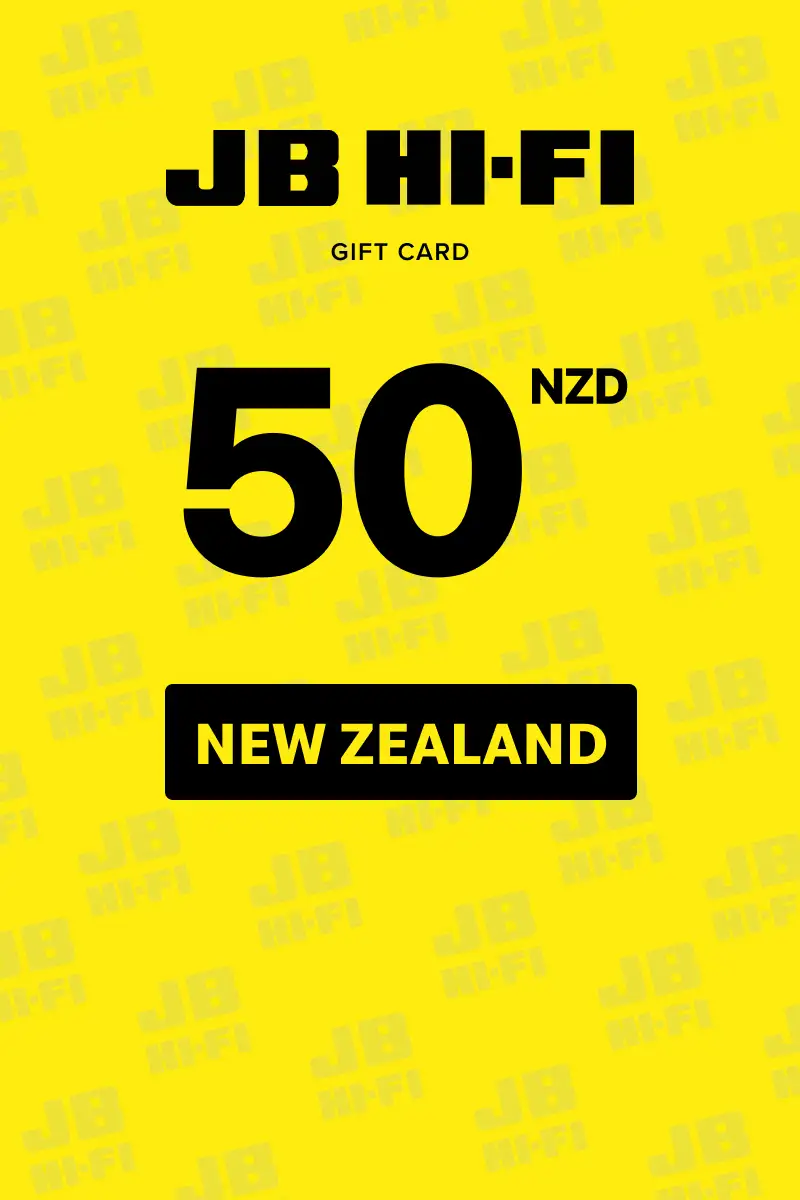 JB HI-FI 50 NZD Gift Card (New Zealand) - Digital Key