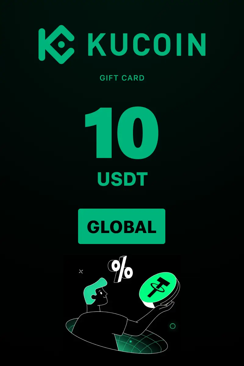KuCoin Gift Card 10 USDT Gift Card (Global) - Digital Key