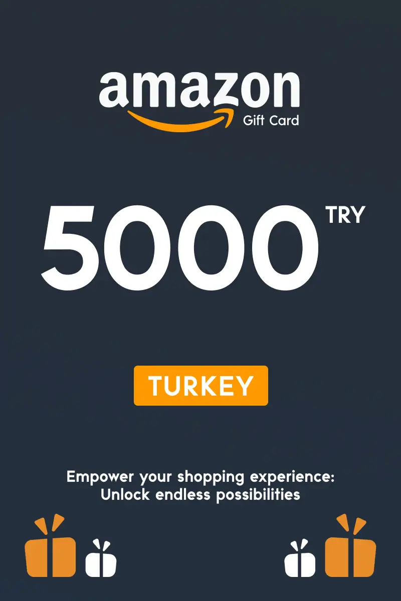 Amazon 5000 TRY Gift Card (Turkey) - Digital Key