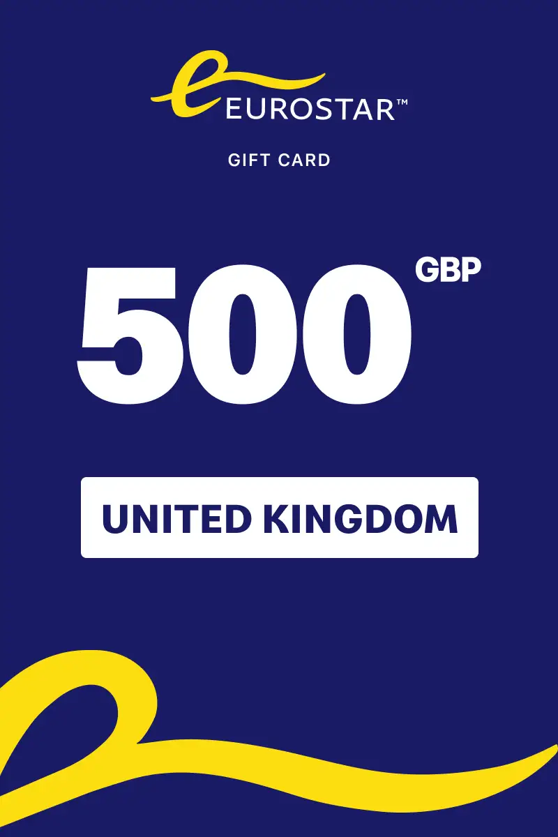 Eurostar 500 GBP Gift Card (United Kingdom) - Digital Key