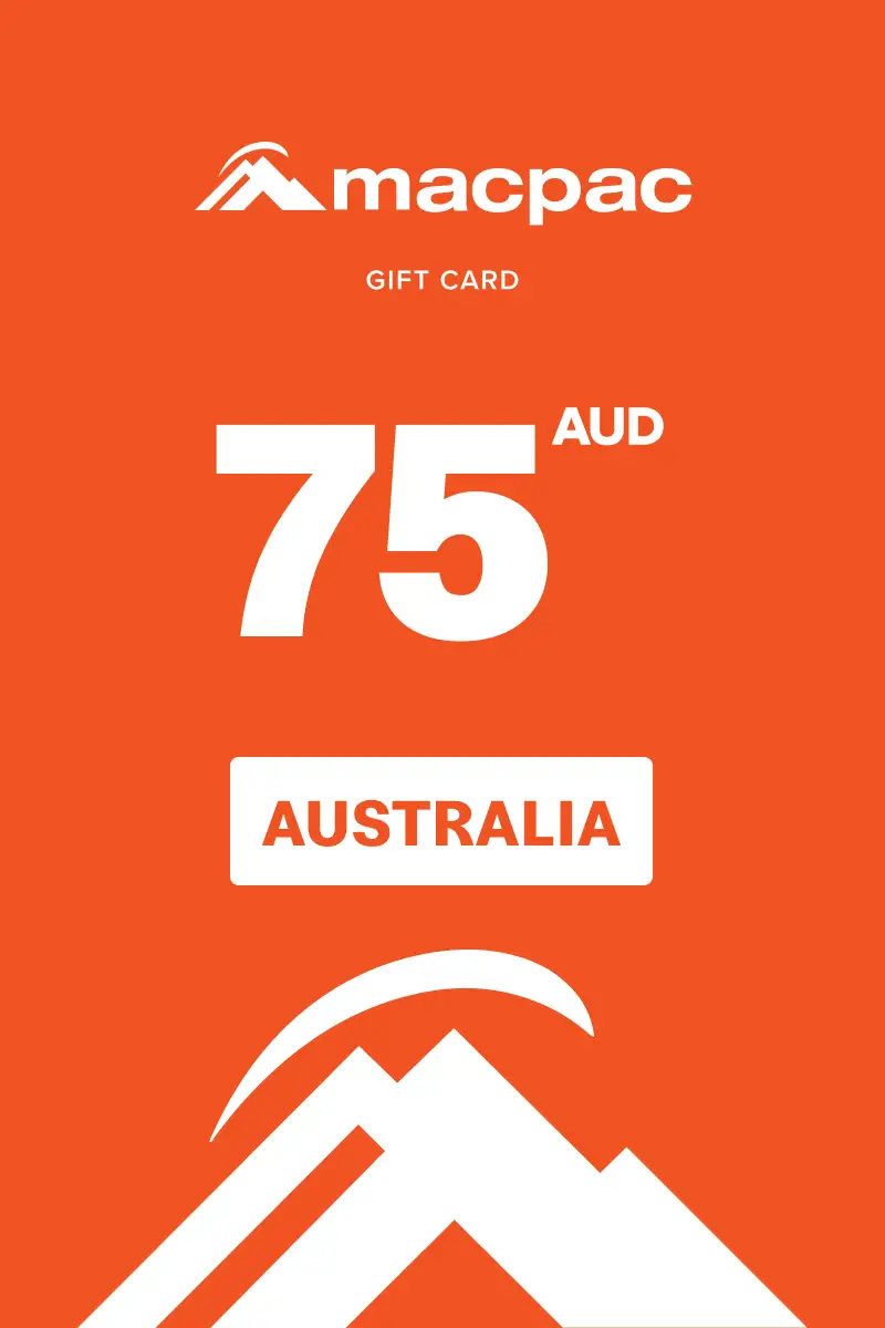 Macpac 75 AUD Gift Card (Australia) - Digital Key